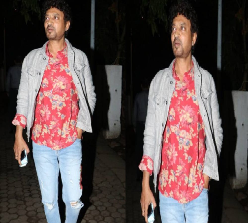 Irrfan Khan spotted wearing floral shirts in this monsoon season 