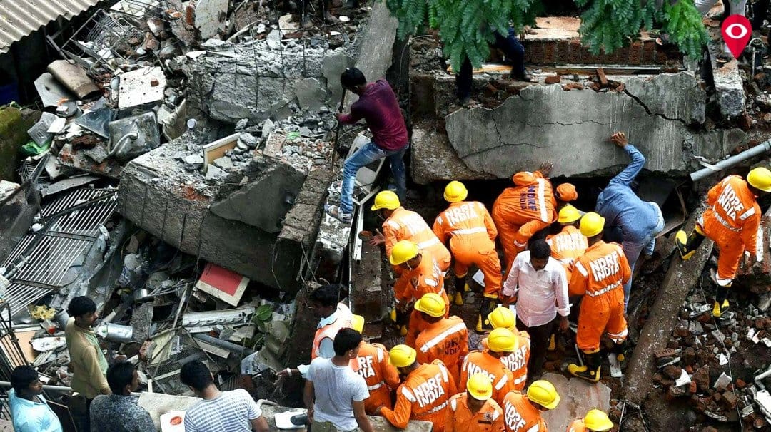 Ghatkopar building collapse Mumbai police arrested a person named Anil Mandal