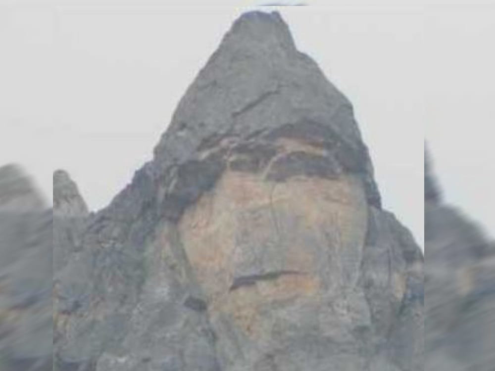 hanuman face display in badrinath dham route