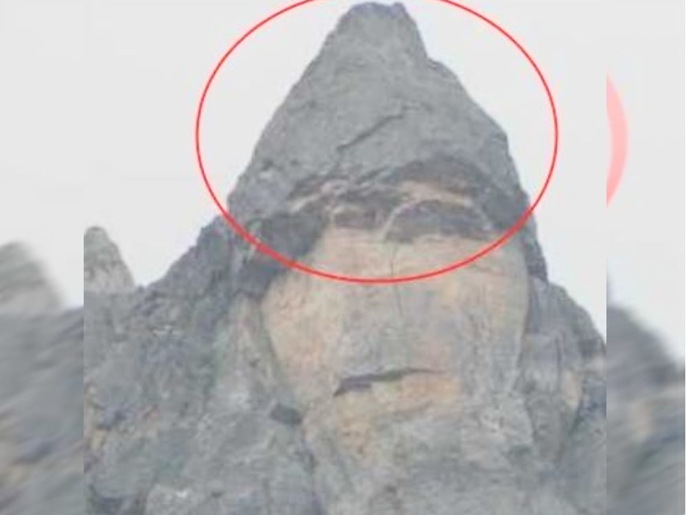hanuman face display in badrinath dham route
