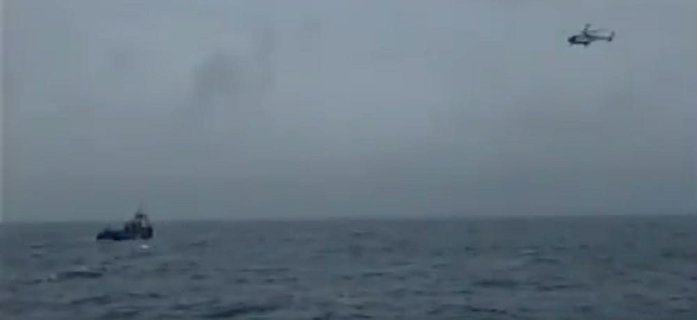 An ICG Ship apprehended Merchant Vessel carrying approximately 1500 kgs of heroine