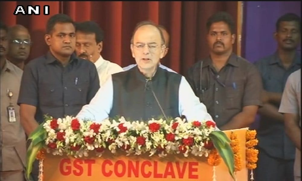 Arun Jaitley said that It is the people who have compelled this reform at GST Conclave in Chennai