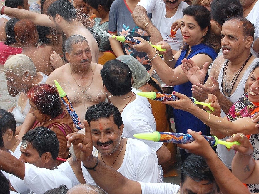 baba ramdev and anna hazare duplicate joined historic Multan Jyot Festival