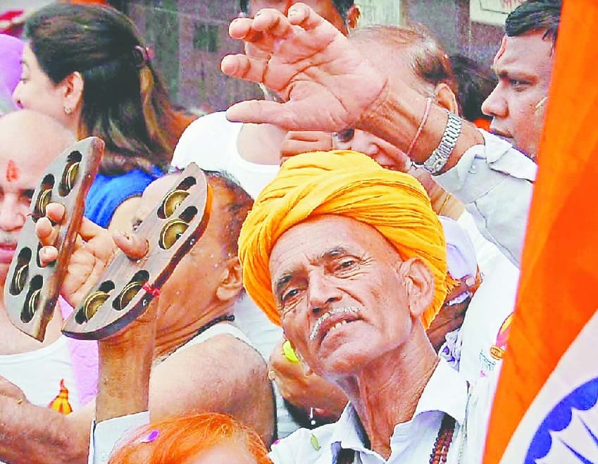 baba ramdev and anna hazare duplicate joined historic Multan Jyot Festival