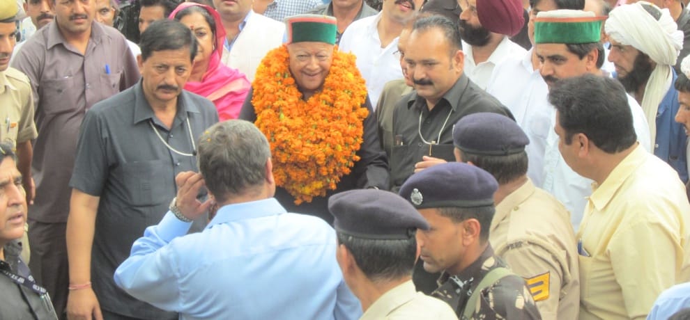 CM Virbhadra singh statement over himachal congress