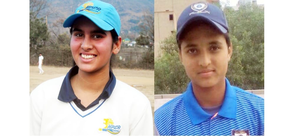 Himachal Mandi Shalini and Shivani selected for BCCI national cricket academy