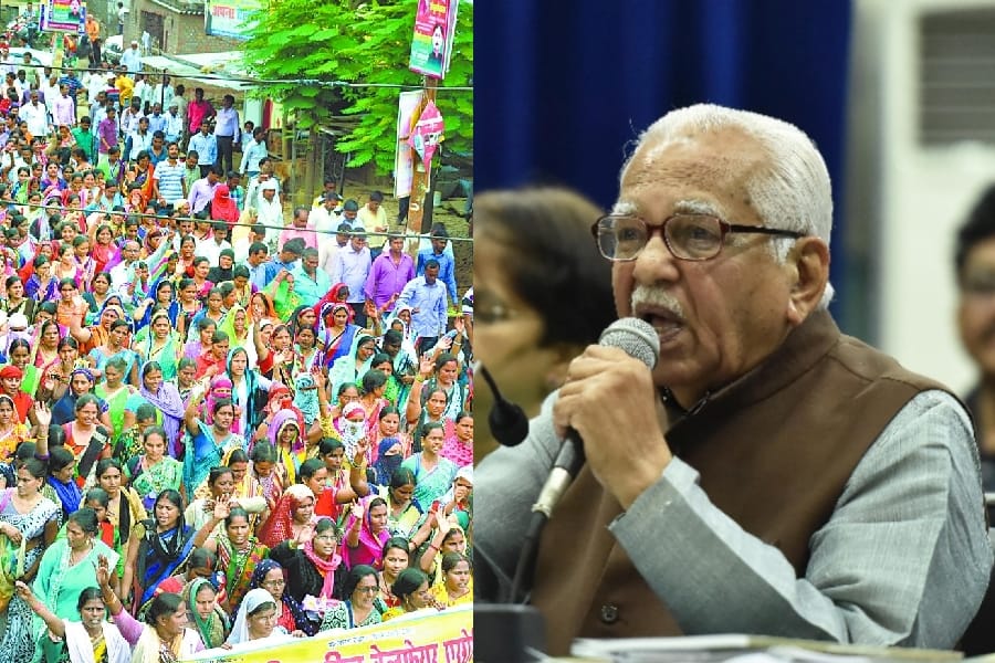 governor ram naik speaks on shikshamitra issue.