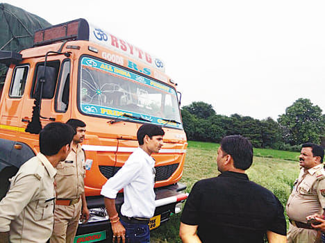 Truck driver, cleaner and cattle looter with robbery
