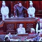 ruckus in rajyasabha on government plans of launching new notes