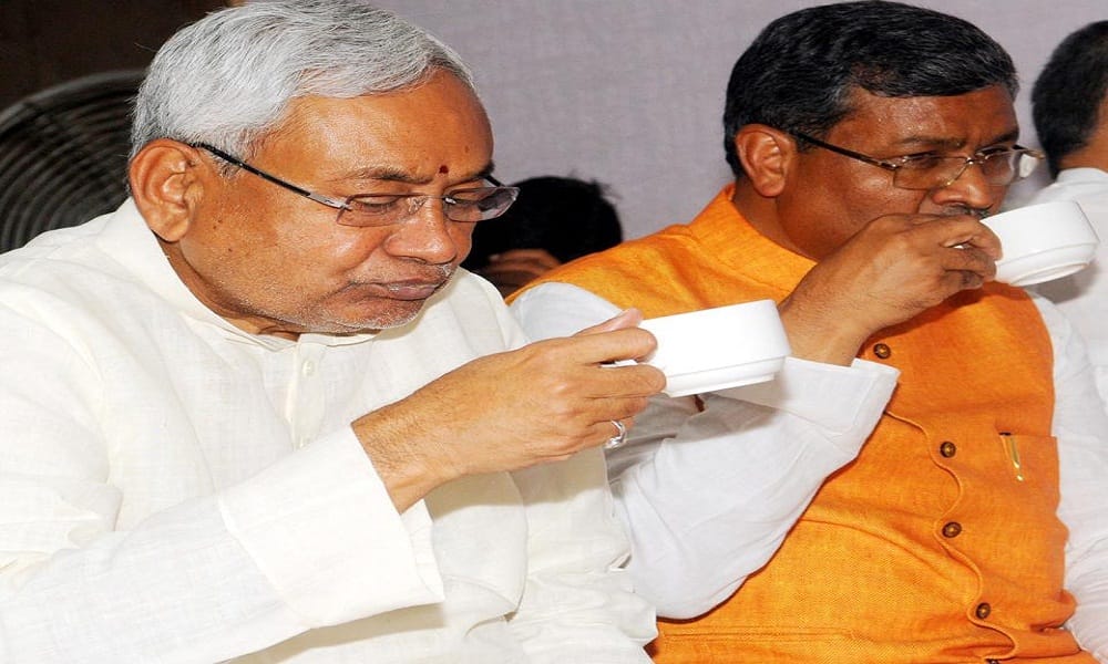 babu lal said Nitish Kumar’s handshake with the BJP has sent shockwaves beyond Bihar
