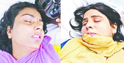 In the van returning from the camp, the car entered, eight injured in accident