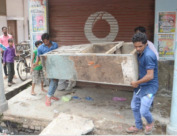  Where was removed from encroachment There was again capture