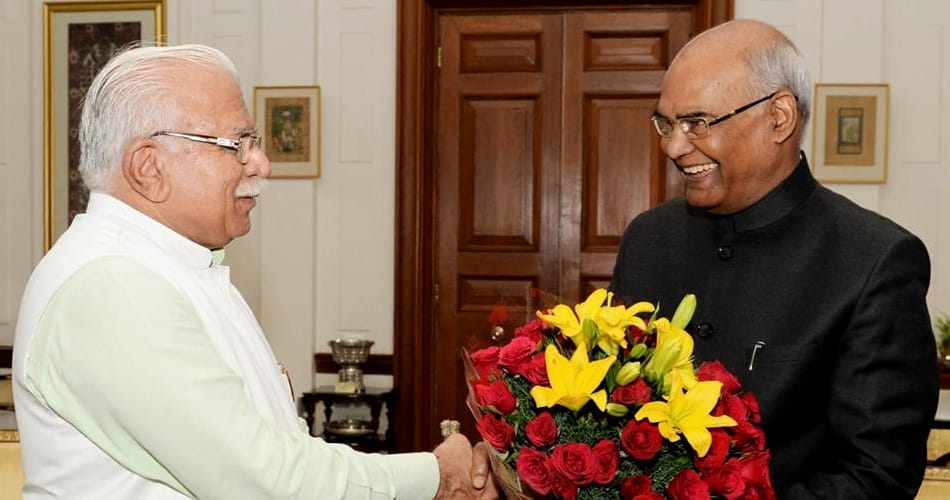 Haryana CM Invite President Kovind for Geeta Jayanti Festival