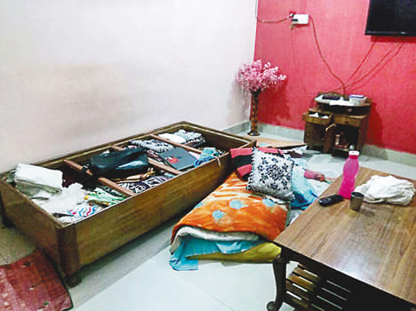 Theft of millions from the closed house
