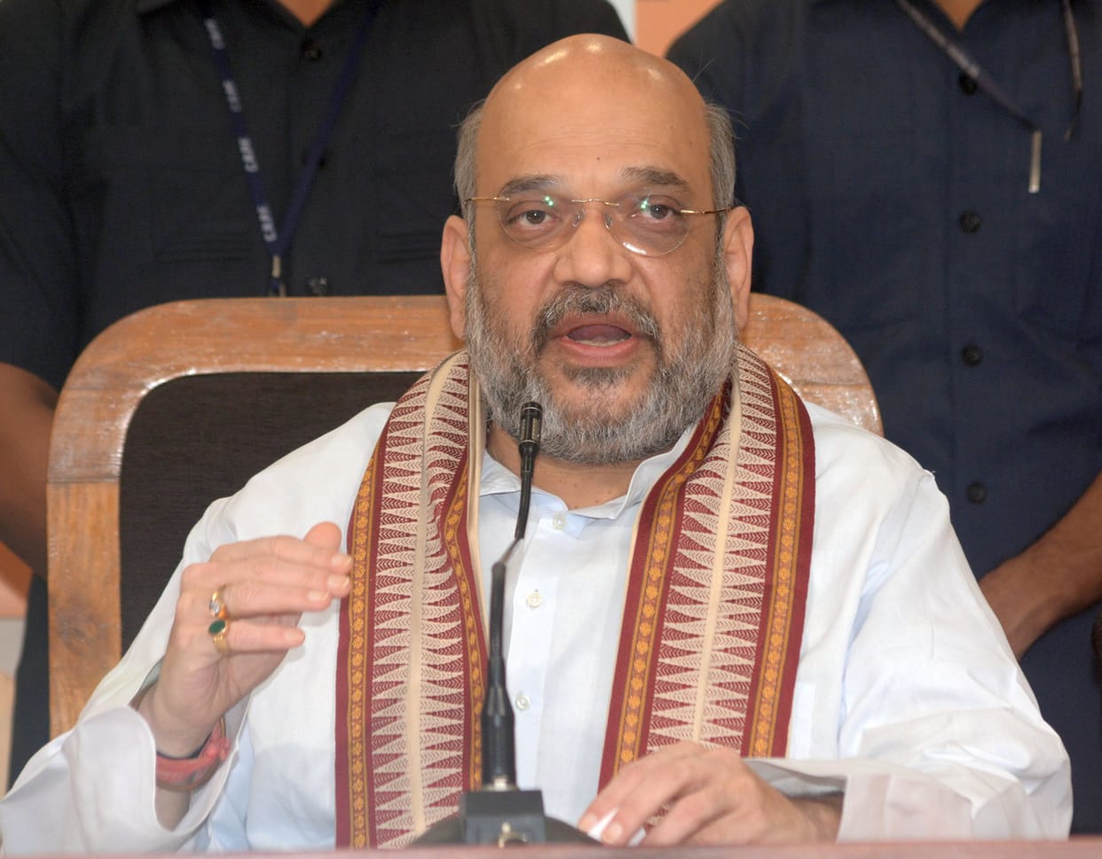 bjp president amit shah to review performance of uttarkhand government