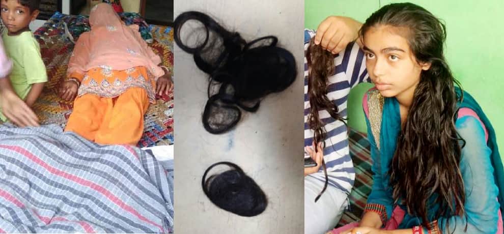 women's braids chopping terror in punjab, haryana, rajasthan
