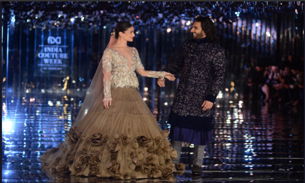 India couture week 2017: alia bhatt and ranveer singh turn showstoppers for manish malhotra show