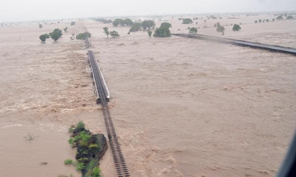 23 trains affected due to flood in rajasthan gujarat