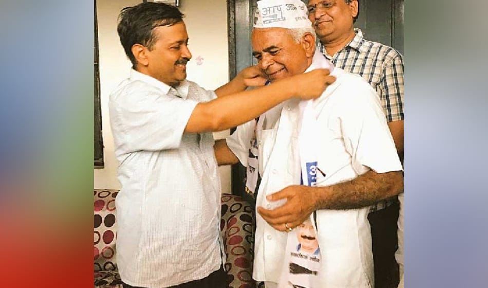 guggan singh former bjp mla joins aap before bawana by election in delhi