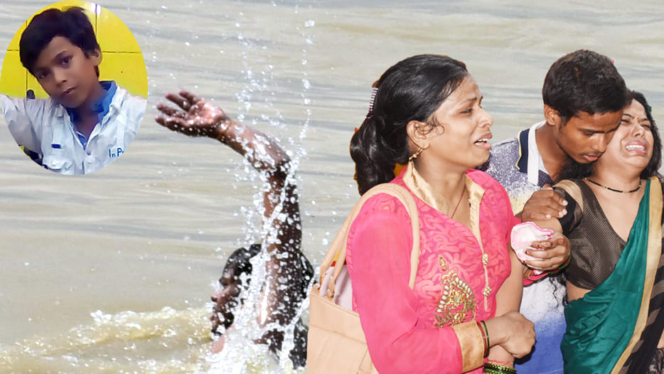 Four student die in Ganga drowning