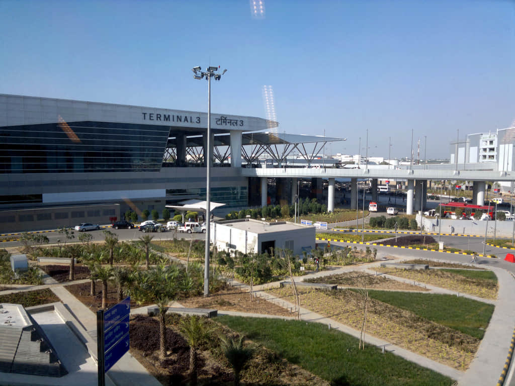 travelers got angry and did rampage at igi terminal three