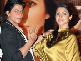 sharukh khan and anshka sharma in varanasi today for jab harry met sejal