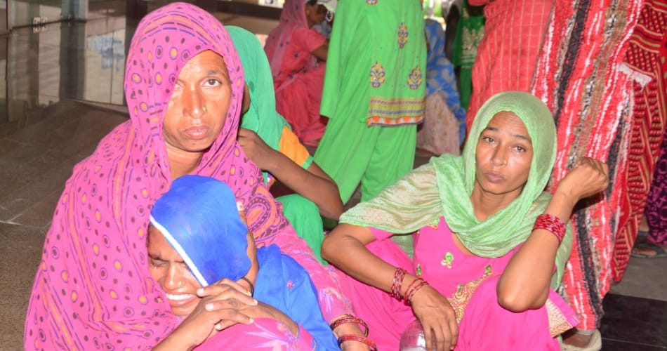 karnal pilgrims pickup accident in uttar pradesh, seven people killed 