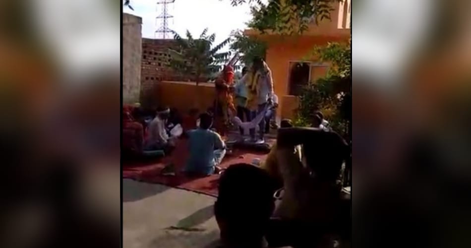 haryana prisoner wedding in police security