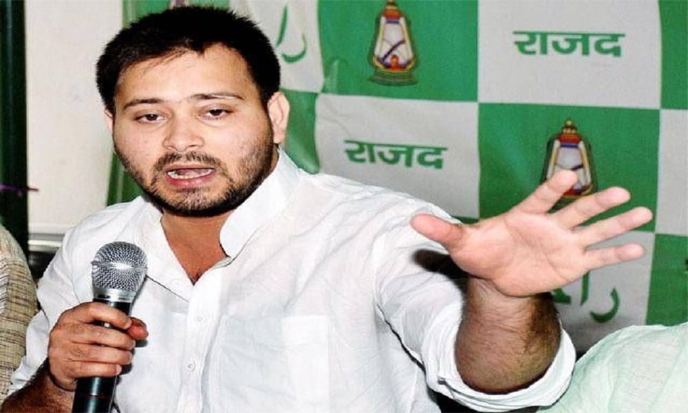 tejaswi yadav attack on nitish kumar and ram vilas paswan over NDA alliance in bihar