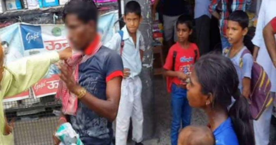 yamunanagar thieve beaten on road
