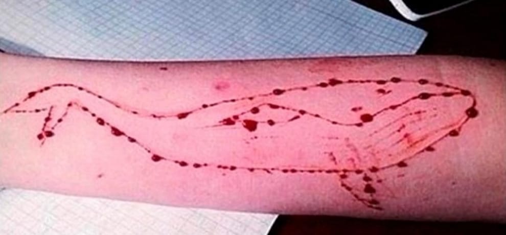 High school student committed suicide after playing blue whale game