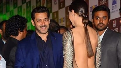Salman Khan hugged Sana Khan and the pictures are going viral