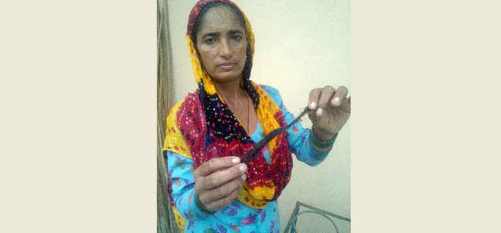 hair braid and its angles creating confusion before police in delhi  