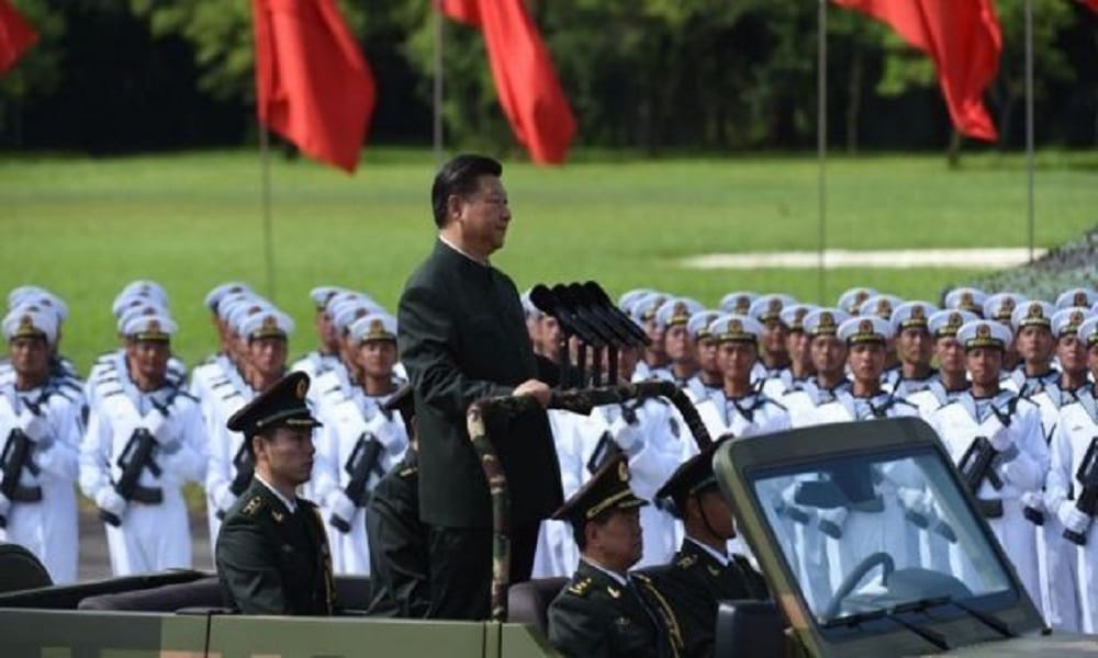  China is fighting on Which weapons