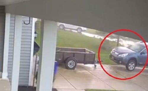 Watch how tornado lifts heavy SUV in air in New York 