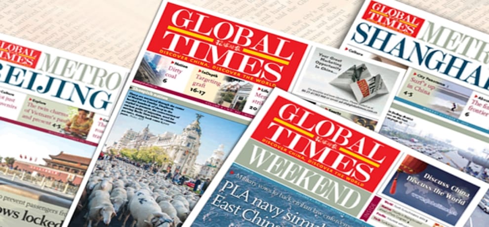 India china border tensions: China Government backed media outlet Global Times shows propaganda news and Half truth