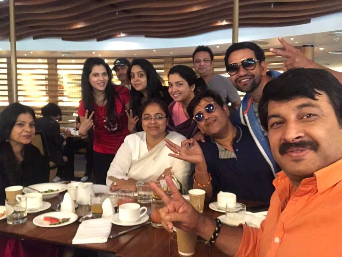 international bhojpuri film award ceremony held at ondon 