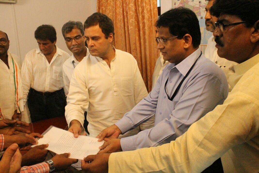 rahul gandhi reached lucknow
