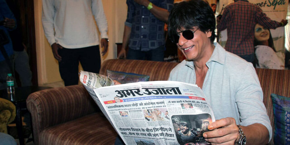 shah rukh khan reveals his secrets in an exclusive interview with amar ujala in varansi