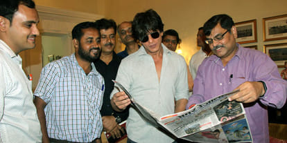 shah rukh khan reveals his secrets in an exclusive interview with amar ujala in varansi