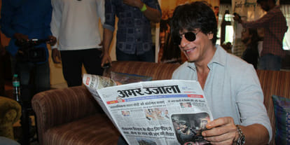 shah rukh khan reveals his secrets in an exclusive interview with amar ujala in varansi
