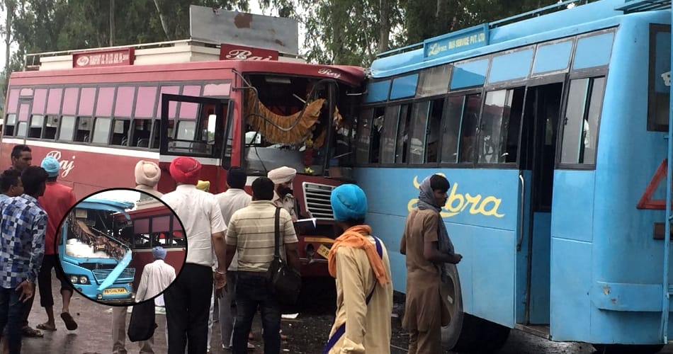 Two private bus collide in tarantaran, 4 death