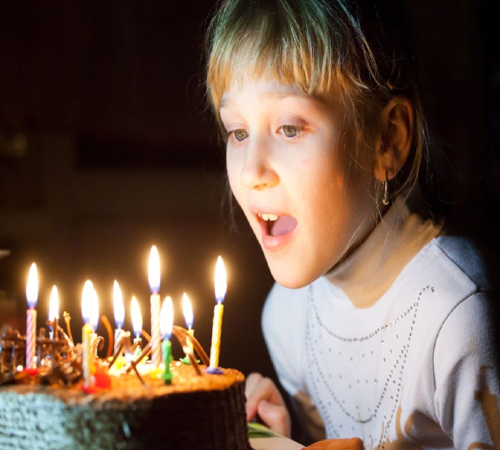 Blowing out birthday candles could be bad for your health says research 