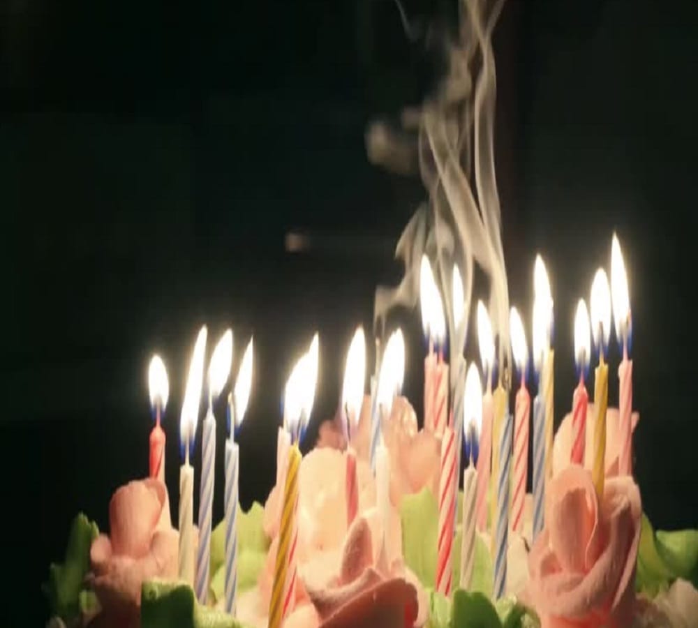 Blowing out birthday candles could be bad for your health says research 