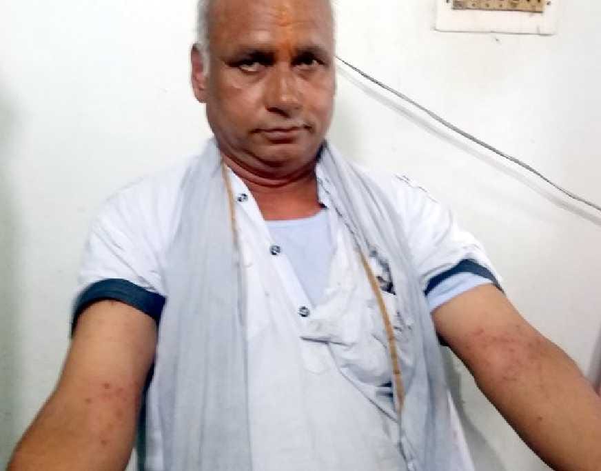 Robbers shot Saraf, Mobile saved life