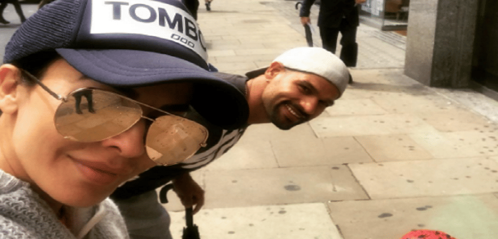 shikhar dhawan sends an emotional message to his wife on her birthday
