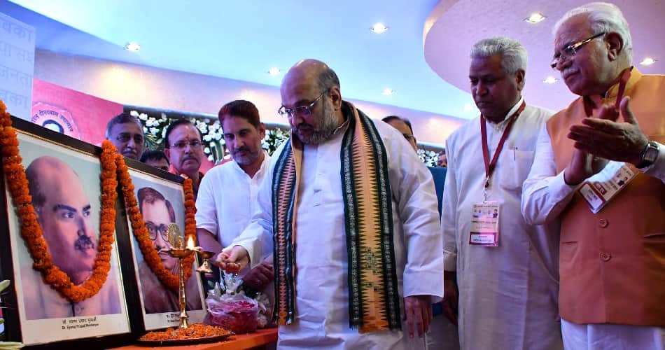 BJP chief Amit Shah in Hooda stronghold