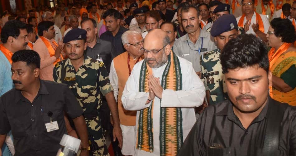 BJP chief Amit Shah in Hooda stronghold