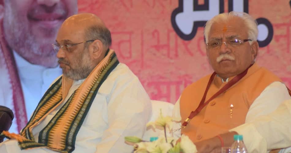 BJP chief Amit Shah in Hooda stronghold