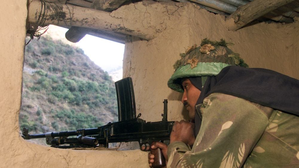 indian army made bunker in near barahoti 